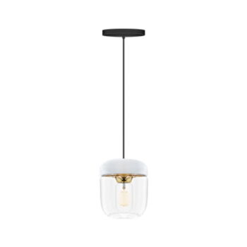 Biele tienidlo s objímkou zlatej farby UMAGE Acorn, ⌀ 14 cm - Image 4