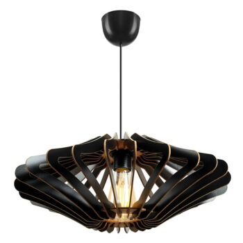 Čierne závesné svietidlo ø 47 cm – Opviq lights - Image 4