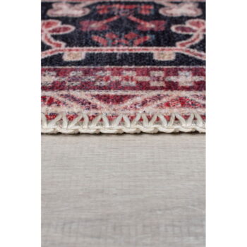 Vínovočervený umývateľný koberec s prímesou recyklovaných vlákien 200x290 cm Windsor – Flair Rugs - Image 5