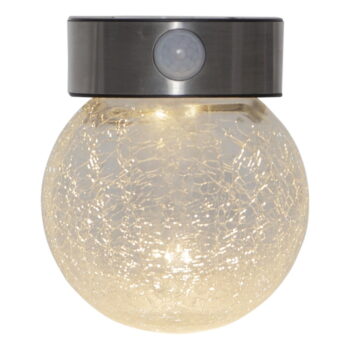 Vonkajšie nástenné solárne LED svietidlo Star Trading Glory, výška 14,5 cm - Image 5