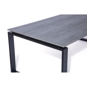 Sivý záhradný stôl pre 8 osôb Bonami Selection Strong, 210 x 100 cm – Obrázok 5