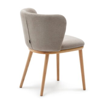 Svetlohnedá jedálenská stolička Ciselia – Kave Home - Image 4