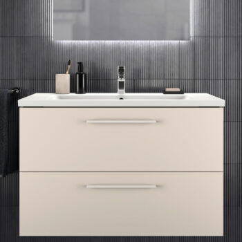 Krémová závesná skrinka pod umývadlo 100x63 cm i.Life B – Ideal Standard – Obrázok 11