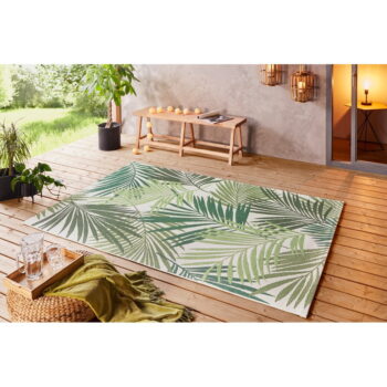 Zelený/béžový vonkajší koberec 120x170 cm Vai – NORTHRUGS - Image 5