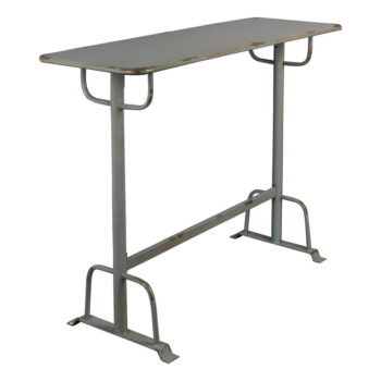 Kovový jedálenský stôl 50x140 cm Declan – Dutchbone - Image 2