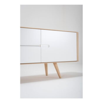 Komoda z dubového dreva Gazzda Ena, 180 × 42 × 60 cm - Image 6