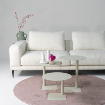 Kovový okrúhly odkladací stolík ø 40 cm Sunny – Spinder Design – Obrázok 3