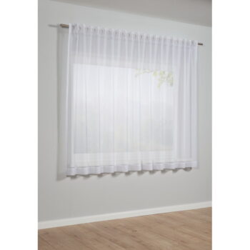 Biela záclona 175x140 cm Voile Uni - Gardinia - Image 2