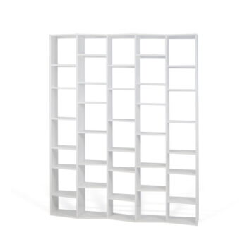 Biela knižnica 182x224 cm Valsa – TemaHome - Image 2
