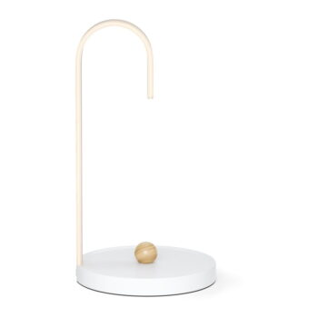 Biely drevený stojan na papierové utierky ø 17 cm Bellwood – Umbra - Image 11