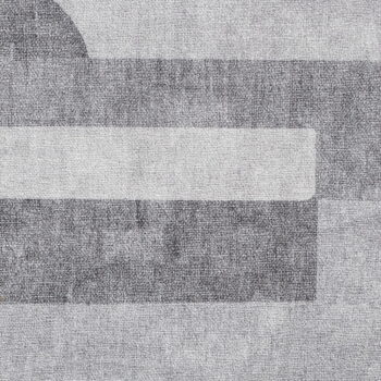 Sivý prateľný koberec s prímesou bavlny 152x230 cm Whisper – Think Rugs - Image 6