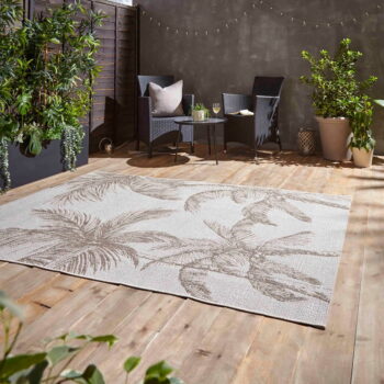 Béžový vonkajší koberec 120x170 cm Miami – Think Rugs - Image 5