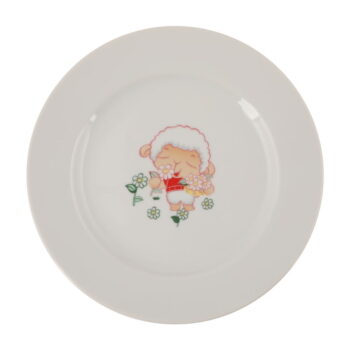5-dielna detská porcelánová jedálenská súprava Kütahya Porselen Sheep - Image 3