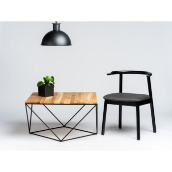 Čierne závesné svietidlo s kovovým tienidlom ø 38 cm Freja – CustomForm - Image 3
