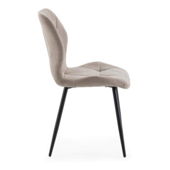 Béžové jedálenské stoličky v súprave 4 ks Luna – Marckeric – Obrázok 3