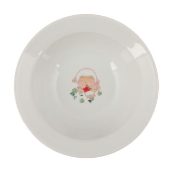 5-dielna detská porcelánová jedálenská súprava Kütahya Porselen Sheep - Image 2