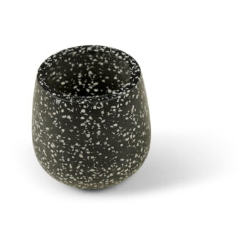 Tmavosivý kvetináč Bonami Selection Terrazzo, ø 15 cm - Image 2