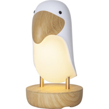 Bielo-hnedé LED detské nočné svetlo Toucan - Star Trading - Image 7