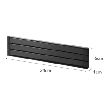 Čierny magnetický výklopný držiak na utierky YAMAZAKI Tower - Image 4