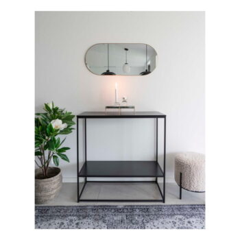 Nástenné zrkadlo s rámom v zlatej farbe House Nordic Jersey, 35 x 80 cm – Obrázok 2