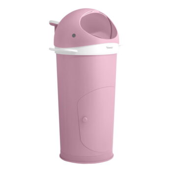 Ružový plastový odpadkový kôš na plienky 25 l Whale – Kindsgut - Image 7