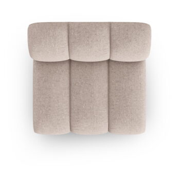Béžový modul pohovky (stredový diel) Lupine – Micadoni Home – Obrázok 2