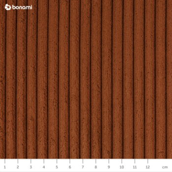 Oranžová menčestrová rozkladacia rohová pohovka (ľavý roh) Tori – Bonami Selection - Image 7