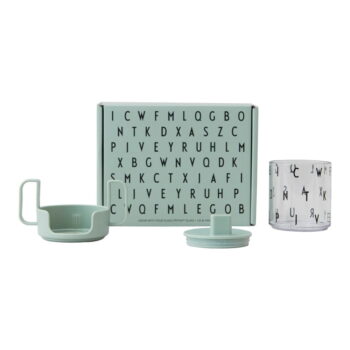 Zelený detský hrnček Design Letters Grow With Your Cup - Image 3