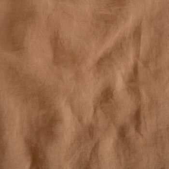 Hnedé predĺžené ľanové obliečky na dvojlôžko 200x220 cm – Linen Tales - Image 5