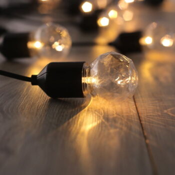 LED svetelná reťaz DecoKing Indrustrial Bulb, 10 svetielok, dĺžka 8 m - Image 2