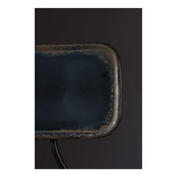 Čierna kovová vysoká stolička Dutchbone Ovid, výška 88 cm - Image 7