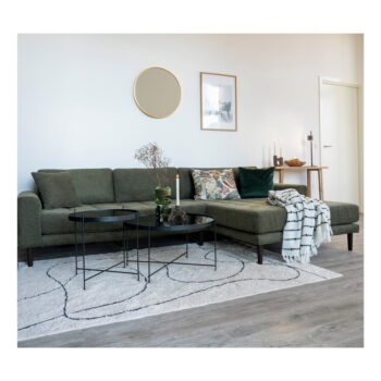 Zelená rohová pohovka (pravý roh) Lido - House Nordic – Obrázok 4