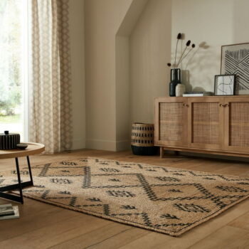 Jutový koberec v prírodnej farbe 200x290 cm Rowen – Flair Rugs - Image 2