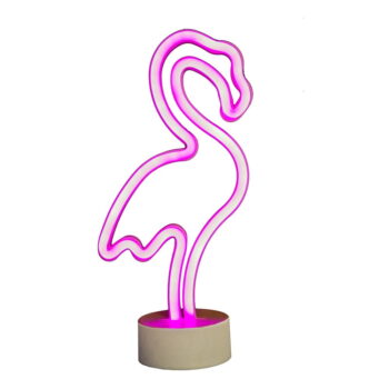 Neónová svetelná dekorácia v mentolovej farbe Flamingo – Hilight - Image 4