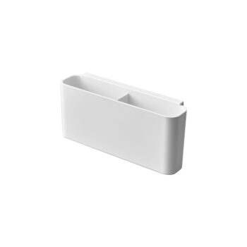Biely kovový kúpeľňový organizér na kozmetiku - YAMAZAKI - Image 4