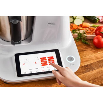 Kuchynský robot v bielo-striebornej farbe Click and Cook - Tefal - Image 6