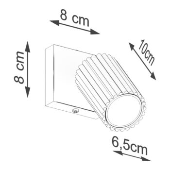Zelené nástenné svietidlo Gleam – Nice Lamps - Image 10