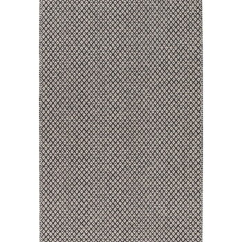 Krémovo-čierny koberec vhodný do exteriéru Narma Diby, 70 × 100 cm