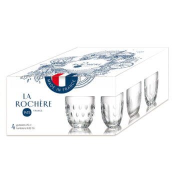 Poháre v súprave 4 ks 220 ml Gobelet – La Rochére – Obrázok 6