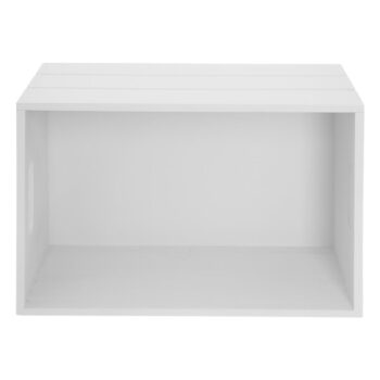 Biely drevený úložný box 36x26x15 cm – Orion - Image 3