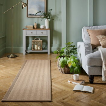 Jutový behúň v prírodnej farbe 60x230 cm Kira – Flair Rugs - Image 2