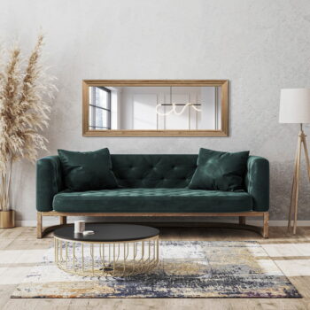 Nástenné zrkadlo 50x142 cm Wave – Styler – Obrázok 3