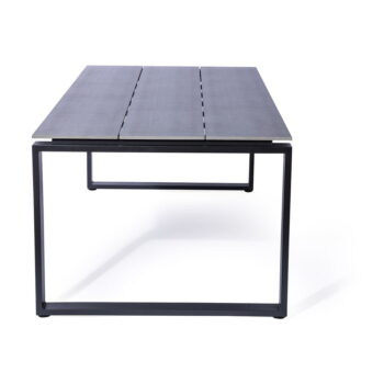 Sivý záhradný stôl pre 8 osôb Bonami Selection Strong, 210 x 100 cm – Obrázok 3