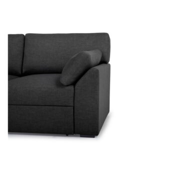 Antracitová rozkladacia pohovka 233 cm Janson – Scandic – Obrázok 5