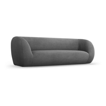 Sivá pohovka z textílie buklé 230 cm Essen – Cosmopolitan Design - Image 2