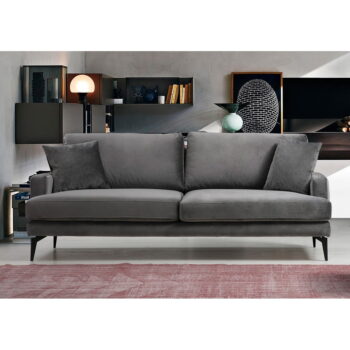 Sivá pohovka 205 cm Papira – Balcab Home - Image 3