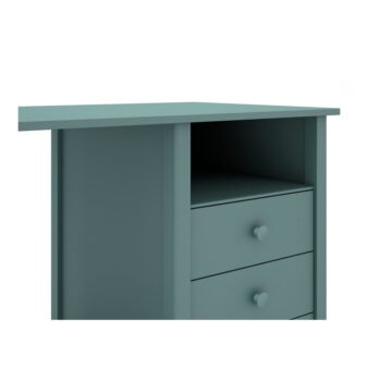 Detský písací stôl z borovicového dreva 54x120 cm Max – Marckeric - Image 11