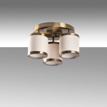 Stropné svietidlo v bronzovej farbe Way – Opviq lights - Image 4