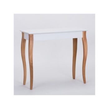 Biely odkladací stolík Ragaba Console, dĺžka 85 cm - Image 2