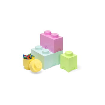 Plastové detské úložné boxy v súprave 4 ks Box - LEGO® - Image 2